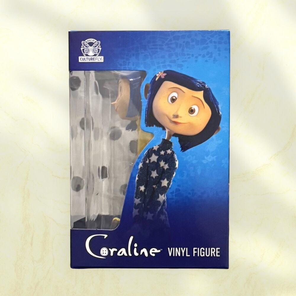 Coraline Yellow Raincoat Vinyl Figure CultureFly Fly Guys LAIKA NIB 2026 - Picture 2 of 6